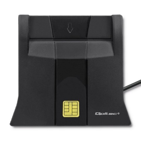 QOLTEC INTELIGENTNY CZYTNIK KART CHIPOWYCH ID, USB | PLUG&PLAY | PIONOWY QOLTEC INTELIGENTNY CZYTNIK KART CHIPOWYCH ID, USB | PLUG&PLAY | PIONOWY