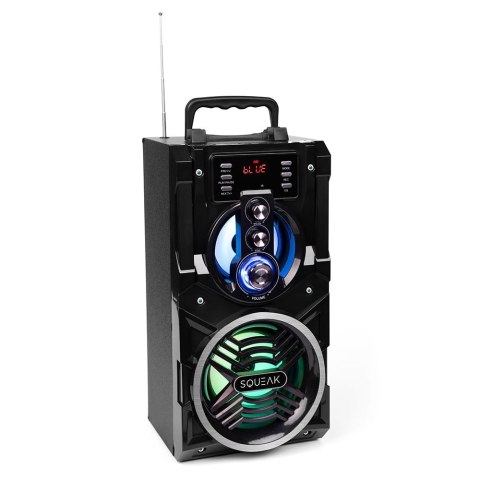 SQUEAK BEATBOXER BLUETOOTH 5.1 SPEAKER - GŁOŚNIK BLUETOOTH Z KARAOKE, RADIO FM, MICROSD, AUX I USB SQ1000 SQUEAK BEATBOXER BLUETOOTH 5.1 SPEAKER - GŁOŚNIK BLUETOOTH Z KARAOKE, RADIO FM, MICROSD, AUX I USB SQ1000