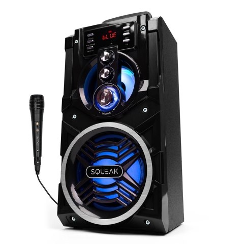 SQUEAK BEATBOXER BLUETOOTH 5.1 SPEAKER - GŁOŚNIK BLUETOOTH Z KARAOKE, RADIO FM, MICROSD, AUX I USB SQ1000 SQUEAK BEATBOXER BLUETOOTH 5.1 SPEAKER - GŁOŚNIK BLUETOOTH Z KARAOKE, RADIO FM, MICROSD, AUX I USB SQ1000