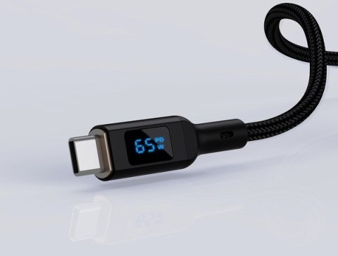 AUKEY CB-MCC102 KABEL USB-C QC PD 1.8M 5A 100W LED AUKEY CB-MCC102 KABEL USB-C QC PD 1.8M 5A 100W LED
