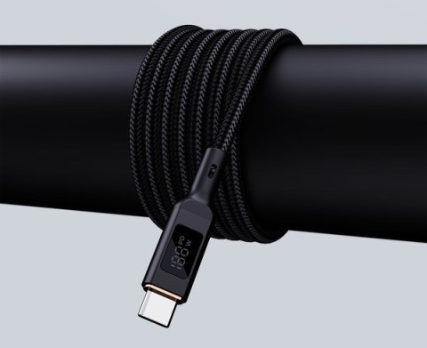 AUKEY CB-MCC102 KABEL USB-C QC PD 1.8M 5A 100W LED AUKEY CB-MCC102 KABEL USB-C QC PD 1.8M 5A 100W LED