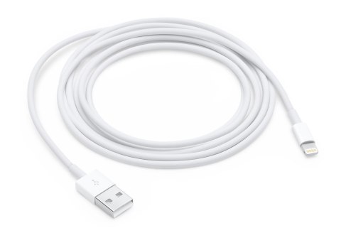 Apple Przewód ze złącza Lightning na USB (2m) MD819ZM/A Apple Przewód ze złącza Lightning na USB (2m) MD819ZM/A