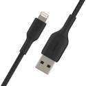 BELKIN KABEL USB A - LIGHTNING, 2M, CZARNY