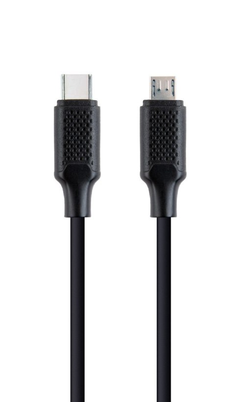 GEMBIRD KABEL USB TYPE-C(M) -> USB MICRO (M) ŁADOWANIE/TRANSMISJA DANYCH, 1.5M, CZARNY GEMBIRD KABEL USB TYPE-C(M) -> USB MICRO (M) ŁADOWANIE/TRANSMISJA DANYCH, 1.5M, CZARNY