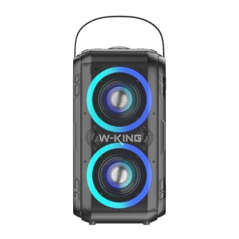 Głośnik bezprzewodowy Bluetooth W-KING T9II 60W czarny Głośnik bezprzewodowy Bluetooth W-KING T9II 60W czarny