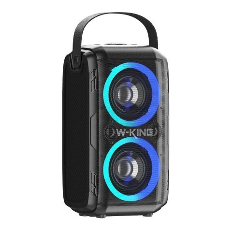 Głośnik bezprzewodowy Bluetooth W-KING T9II 60W czarny Głośnik bezprzewodowy Bluetooth W-KING T9II 60W czarny