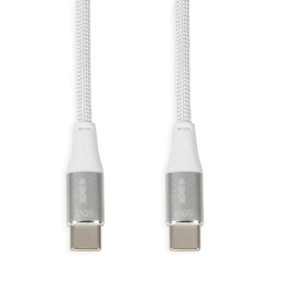 KABEL I-BOX USB TYP-C 60W 2M PD/QC BIAŁY