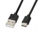 Kabel IBOX USB TYP-C, 2A 1M IKUMTC (USB 2.0 typu A M - USB typu C M; 1m; kolor czarny)