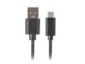 Kabel Lanberg CA-USBO-10CU-0005-BK (USB 2.0 typu A - USB typu C ; 0,50m; kolor czarny)