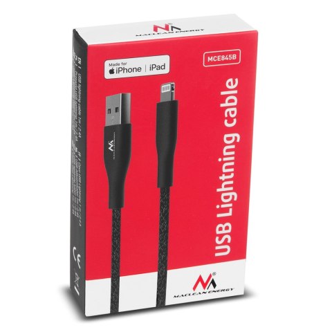 MACLEAN KABEL USB LIGHTNING MFI APPLE MCE845B MACLEAN KABEL USB LIGHTNING MFI APPLE MCE845B