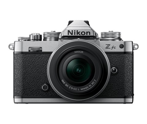 Aparat Nikon Z fc zestaw 16-50 (srebrny) + 50-250 Aparat Nikon Z fc zestaw 16-50 (srebrny) + 50-250