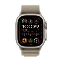Apple Watch Ultra 2 GPS + LTE 49mm Titanium Case with Olive Alpine Loop - Small