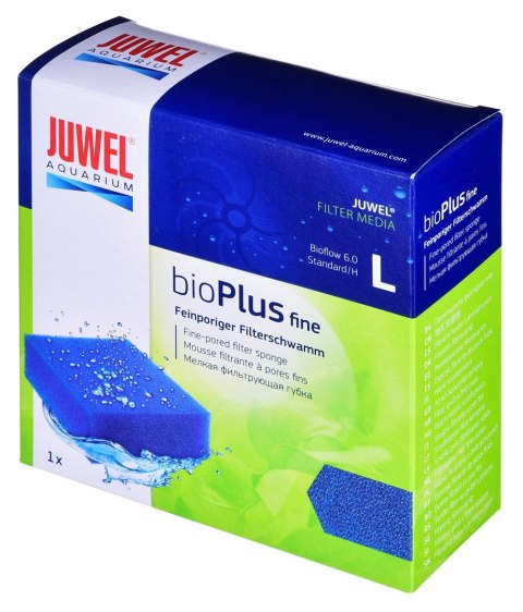 JUWEL bioPlus fine L (6.0/Standard) - gładka gąbka do filtra akwariowego - 1 szt. JUWEL bioPlus fine L (6.0/Standard) - gładka gąbka do filtra akwariowego - 1 szt.