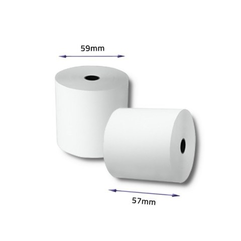 QOLTEC ROLKA TERMICZNA 57X40 | 55G/M2 | 10SZT | BPA FREE QOLTEC ROLKA TERMICZNA 57X40 | 55G/M2 | 10SZT | BPA FREE