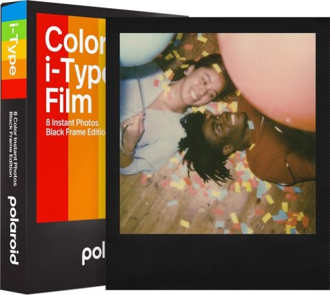 Wkłady do aparatu Polaroid Color Film I-Type Black Frame Edition Wkłady do aparatu Polaroid Color Film I-Type Black Frame Edition