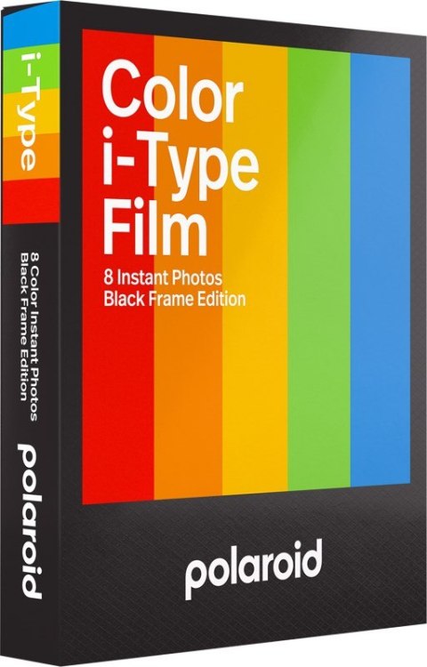 Wkłady do aparatu Polaroid Color Film I-Type Black Frame Edition Wkłady do aparatu Polaroid Color Film I-Type Black Frame Edition