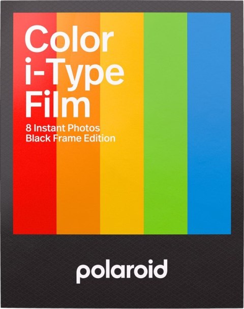 Wkłady do aparatu Polaroid Color Film I-Type Black Frame Edition Wkłady do aparatu Polaroid Color Film I-Type Black Frame Edition
