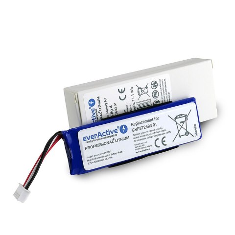 EVERACTIVE AKUMULATOR DO GŁOŚNIKA BLUETOOTH JBL FLIP 4 EVB102 EVERACTIVE AKUMULATOR DO GŁOŚNIKA BLUETOOTH JBL FLIP 4 EVB102