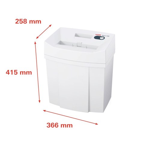 HSM Niszczarka Pure 120, 20L 3,9 mm HSM Niszczarka Pure 120, 20L 3,9 mm