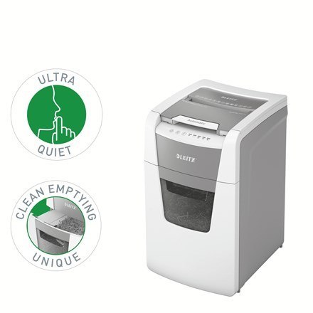 Leitz Niszczarka IQ AutoFeed 150, P4, 150 kartek, 44 l kosz Leitz Niszczarka IQ AutoFeed 150, P4, 150 kartek, 44 l kosz