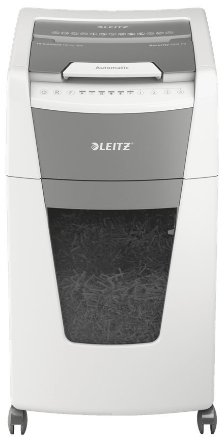 Leitz Niszczarka IQ AutoFeed 300, P4, 300 kartek, 60 l kosz Leitz Niszczarka IQ AutoFeed 300, P4, 300 kartek, 60 l kosz