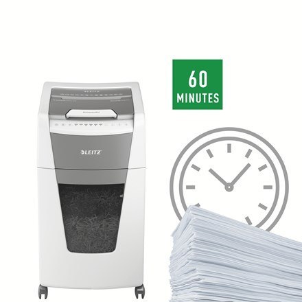 Leitz Niszczarka IQ AutoFeed 300, P4, 300 kartek, 60 l kosz Leitz Niszczarka IQ AutoFeed 300, P4, 300 kartek, 60 l kosz