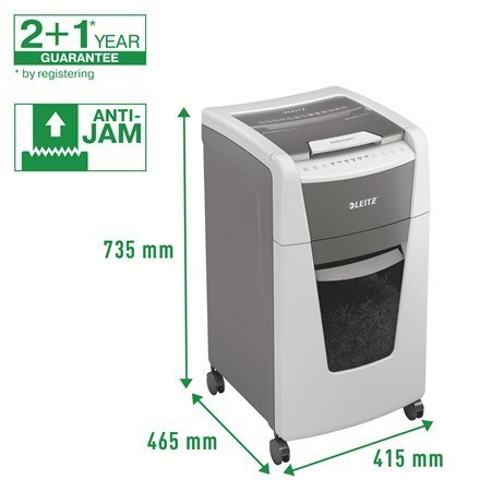 Leitz Niszczarka IQ AutoFeed 300, P4, 300 kartek, 60 l kosz Leitz Niszczarka IQ AutoFeed 300, P4, 300 kartek, 60 l kosz