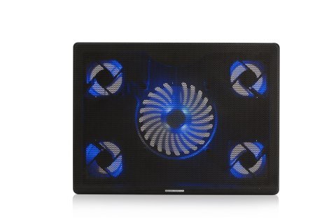Podstawka chłodząca MODECOM Silent Fan PL-MC-CF-15 (17.x cala; 5 wentylatorów; HUB) Podstawka chłodząca MODECOM Silent Fan PL-MC-CF-15 (17.x cala; 5 wentylatorów; HUB)