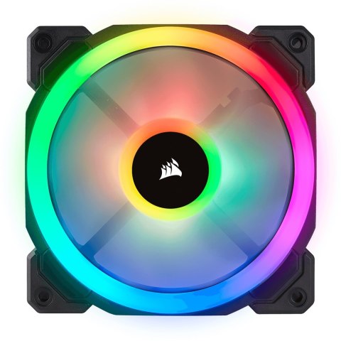 Wentylator Corsair Fan LL120 RGB 120mm PWM Triple Pack 3x120mm Black (CO-9050072-WW) Wentylator Corsair Fan LL120 RGB 120mm PWM Triple Pack 3x120mm Black (CO-9050072-WW)