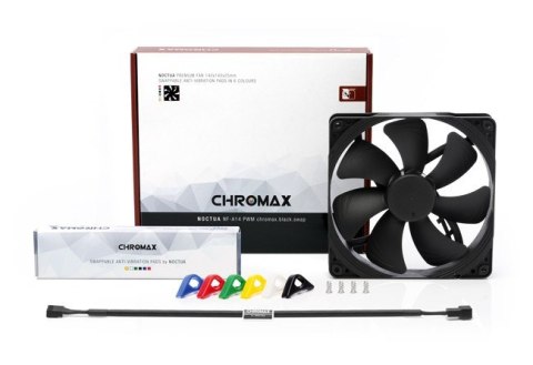 Wentylator NOCTUA 140mm NF-A14 PWM CHromax Black Swap colors Wentylator NOCTUA 140mm NF-A14 PWM CHromax Black Swap colors