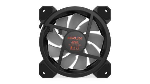 Zestaw wentylatorów KRUX Lunar ARGB KIT 3x120 MM Zestaw wentylatorów KRUX Lunar ARGB KIT 3x120 MM