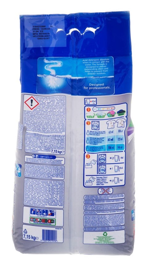 Ariel Professional Color Proszek do prania 7,15kg Ariel Professional Color Proszek do prania 7,15kg