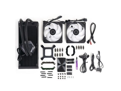 COOLER MASTER CHŁODZENIE WODNE MASTERLIQUID 240 ATMOS ARGB MLX-D24M-A25PZ-R1 COOLER MASTER CHŁODZENIE WODNE MASTERLIQUID 240 ATMOS ARGB MLX-D24M-A25PZ-R1