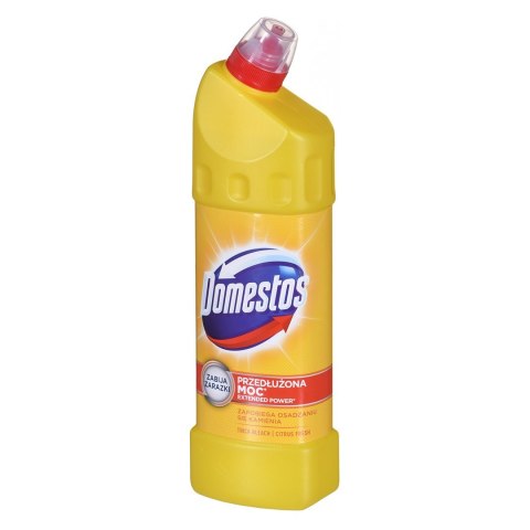 Domestos Płyn do czyszczenia toalet Citrus 12 x 1L Domestos Płyn do czyszczenia toalet Citrus 12 x 1L
