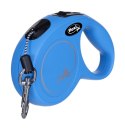Flexi smycz automatyczna New Classic XS linka 3 m - dla psa do 8 kg, kolor niebieski