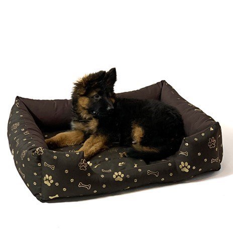 GO GIFT Kostka Legowisko dla psa XL - brązowy - 75x55x15 cm GO GIFT Kostka Legowisko dla psa XL - brązowy - 75x55x15 cm