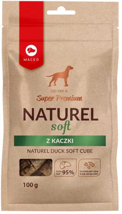 MACED Naturel Soft z Kaczki - przysmak dla psa - 100 g MACED Naturel Soft z Kaczki - przysmak dla psa - 100 g
