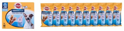 PEDIGREE Dentastix Mini - przysmak dentystyczny dla psów małych ras - 8x7szt PEDIGREE Dentastix Mini - przysmak dentystyczny dla psów małych ras - 8x7szt