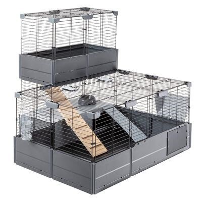 FERPLAST Multipla Double - klatka modułowa dla królika lub świnki morskiej - 107,5 x 72 x 96,5 cm FERPLAST Multipla Double - klatka modułowa dla królika lub świnki morskiej - 107,5 x 72 x 96,5 cm