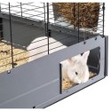 FERPLAST Multipla Double - klatka modułowa dla królika lub świnki morskiej - 107,5 x 72 x 96,5 cm