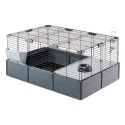 FERPLAST Multipla - klatka modułowa dla królika lub świnki morskiej - 107,5 x 72 x 50 cm