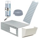 FERPLAST Multipla - klatka modułowa dla królika lub świnki morskiej - 107,5 x 72 x 50 cm