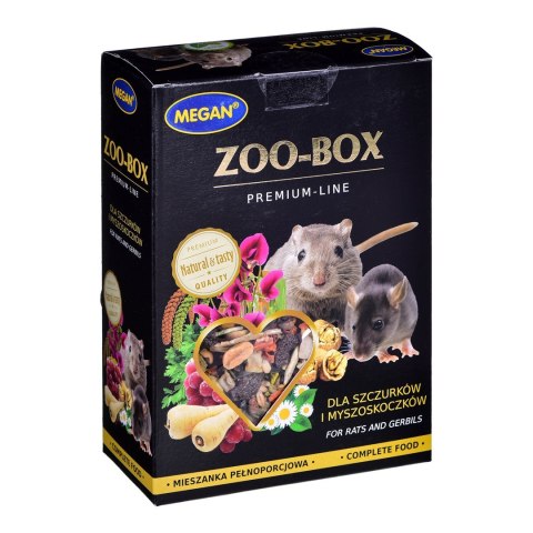 MEGAN Zoo-Box - Karma dla szczura i myszoskoczka - 550 g MEGAN Zoo-Box - Karma dla szczura i myszoskoczka - 550 g