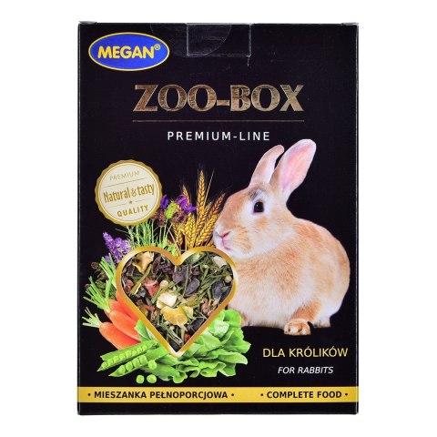 MEGAN Zoo-Box - karma dla królika - 420 g MEGAN Zoo-Box - karma dla królika - 420 g