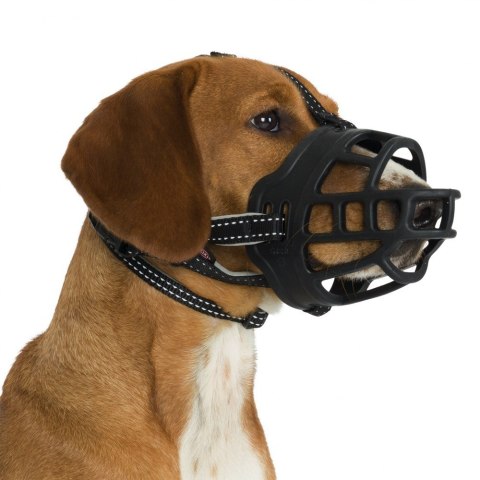 TRIXIE Muzzle Flex - kaganiec dla psa - rozmiar XL - czarny TRIXIE Muzzle Flex - kaganiec dla psa - rozmiar XL - czarny