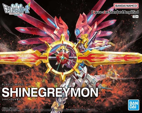 FIGURE RISE AMPLIFIED DIGIMON SHINEGREYMON FIGURE RISE AMPLIFIED DIGIMON SHINEGREYMON