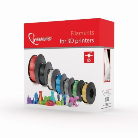 GEMBIRD FILAMENT PLA 1.75MM, 1KG, KOLOR NIEBIESKI GEMBIRD FILAMENT PLA 1.75MM, 1KG, KOLOR NIEBIESKI