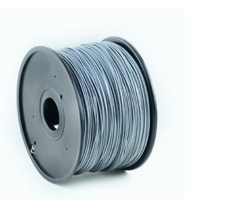 GEMBIRD FILAMENT PLA 1.75MM, 1KG, KOLOR SREBRNY