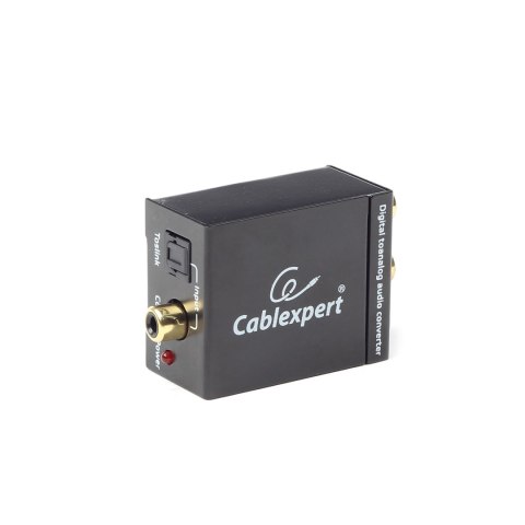 Adapter GEMBIRD DSC-OPT-RCA-001 (Toslink - RCA ; kolor czarny) Adapter GEMBIRD DSC-OPT-RCA-001 (Toslink - RCA ; kolor czarny)