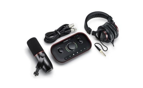 Focusrite Vocaster Two Studio - Zestaw studyjny, podcastowy